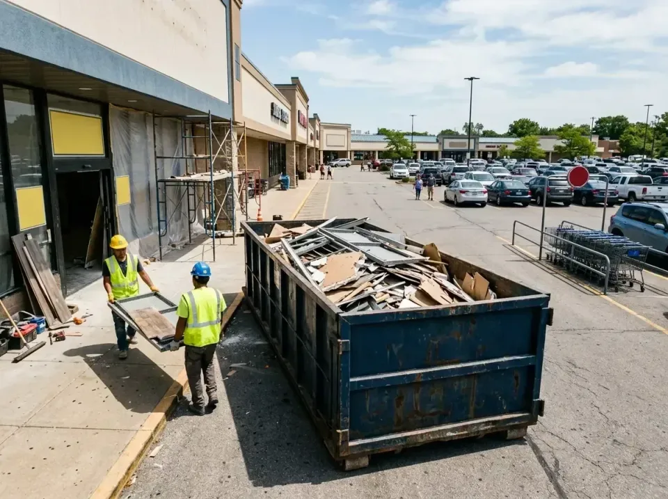 retail-store-renovation-debris-003 — frequently asked questions, Roll-off Dumpster Rentals in Lexington, MN